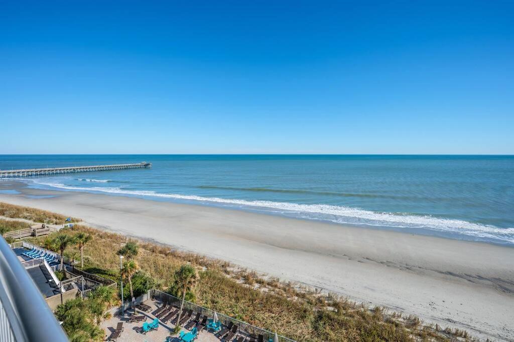 Villa 7Th Floor! Modern Building, Direct Oceanfront View Myrtle Beach Exterior foto